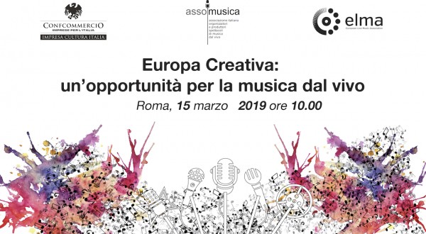 EUROPA CREATIVA: UN'OPPORTUNITÀ PER LA MUSICA DAL VIVO - Programma