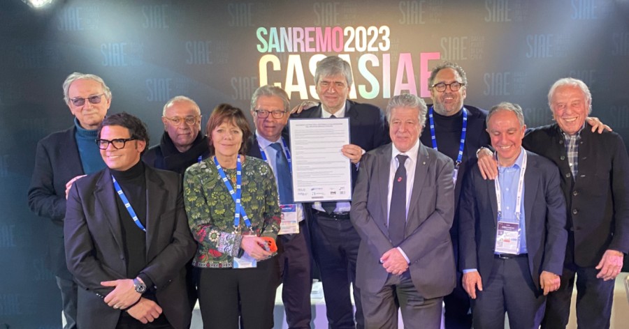 Stati Generali della Musica: Assomusica, Afi, Fem, Fimi, Nuovo Imaie, Pmi e Siae consegnano un documento al sottosegretario al Ministero della Cultura Gianmarco Mazzi
